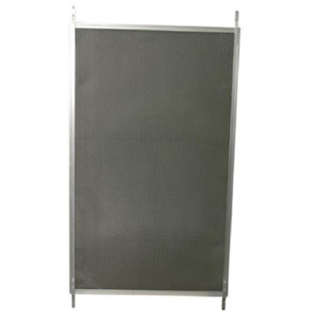 Lawnitator PL 15931 Aluminum Screen Door Grill, Satin LA2670680